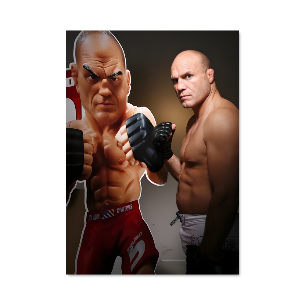 Poster La Tactique Gagnante – affiche MMA